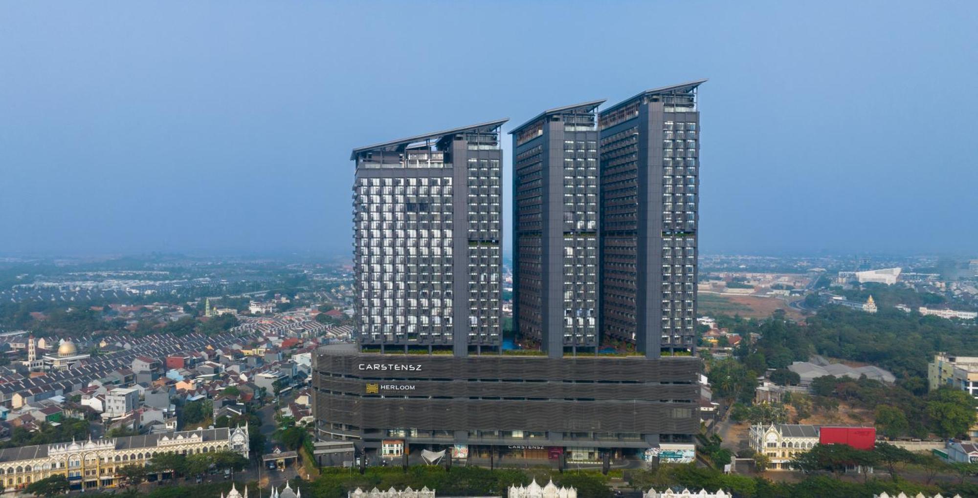 Herloom Hotel & Residence Bsd Tangerang Bagian luar foto